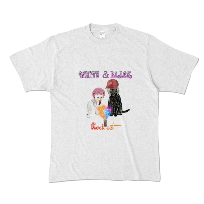 カラーTシャツ - XL - アッシュ (淡色)