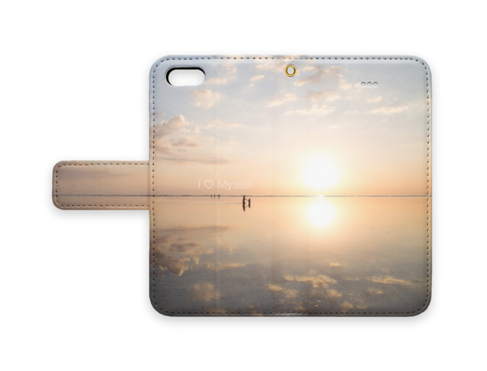 手帳型iPhoneケース - iPhone 5 / 5s / SE - ストラップ穴 あり