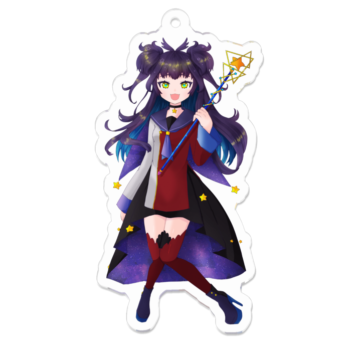 アクリルキーホルダー - 70 x 70 (mm)