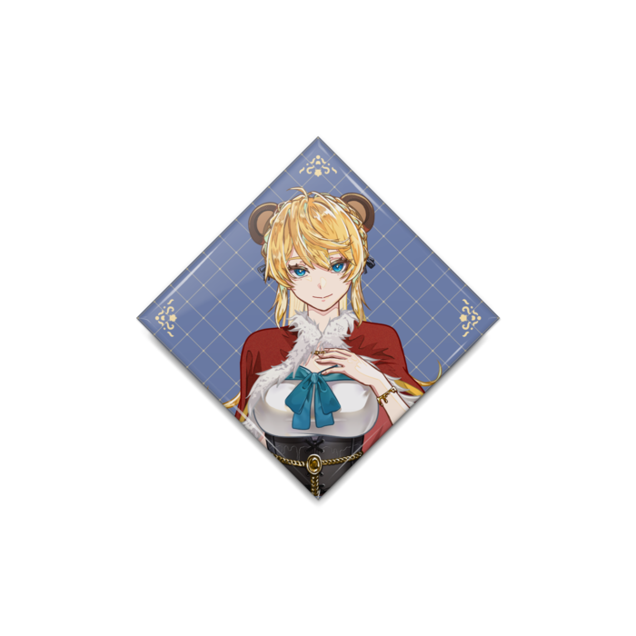 缶バッジ - ひし形40mm