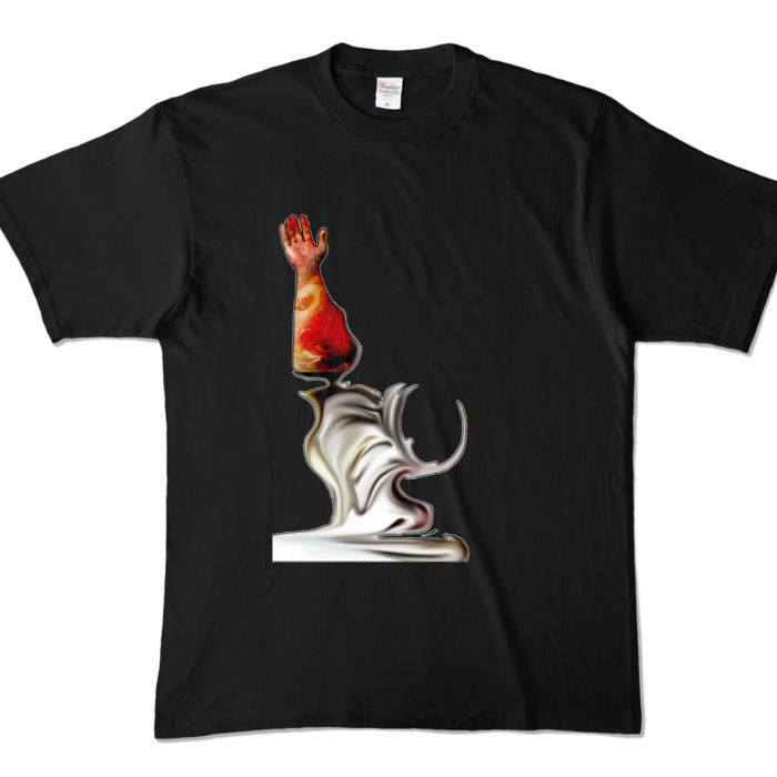 カラーTシャツ - XL - ブラック (濃色)