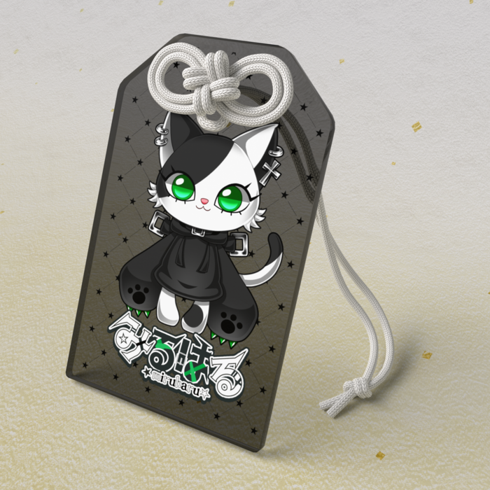 アクリルお守り - 50 × 80mm