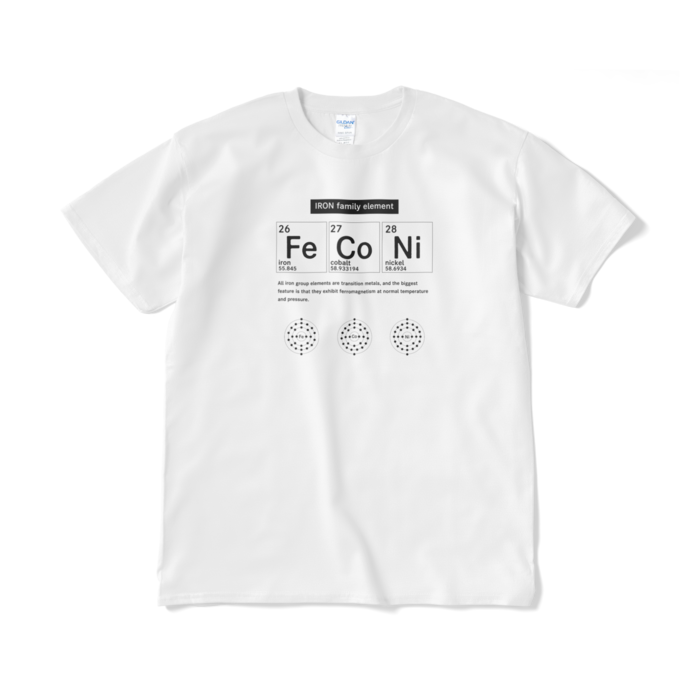 鉄族元素 - XL - ホワイト