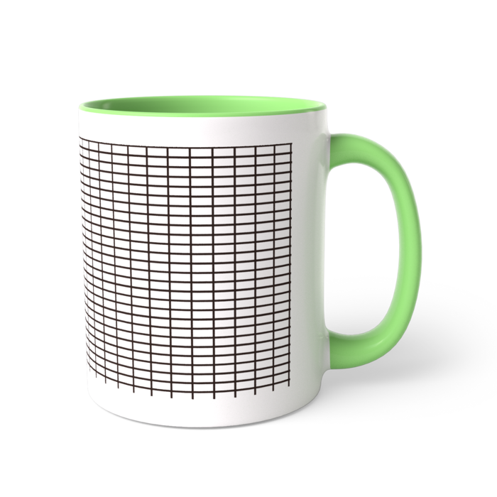 ツートンカラーマグカップ - 直径 8.2cm / 高さ 9.5cm