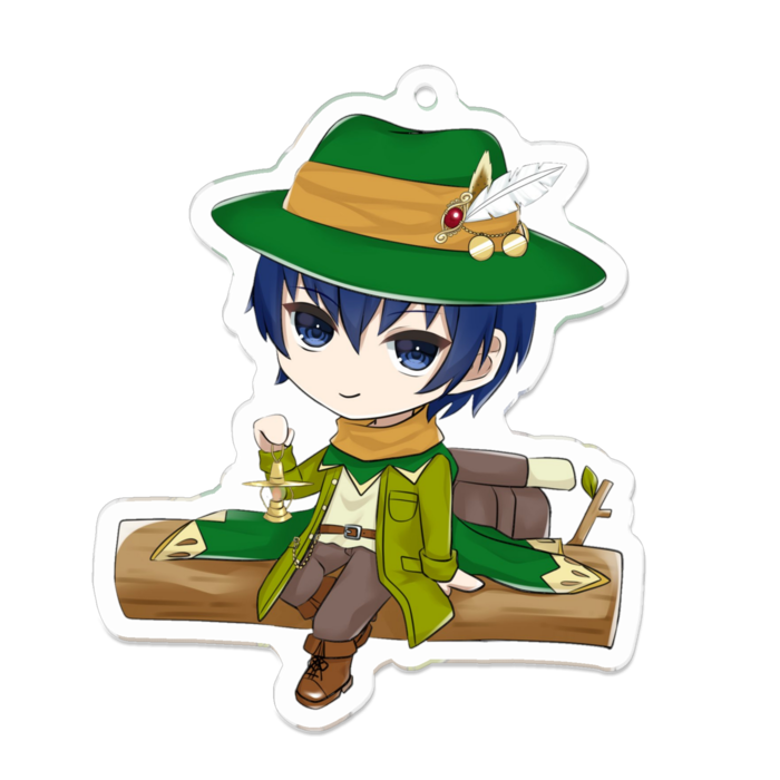 アクリルキーホルダー - 70 x 70 (mm)