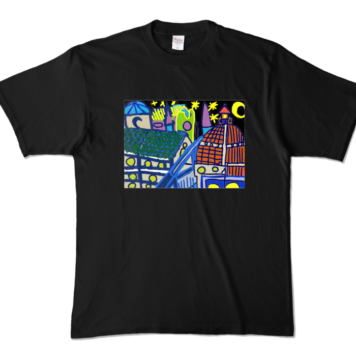 カラーTシャツ - XL - ブラック (濃色)