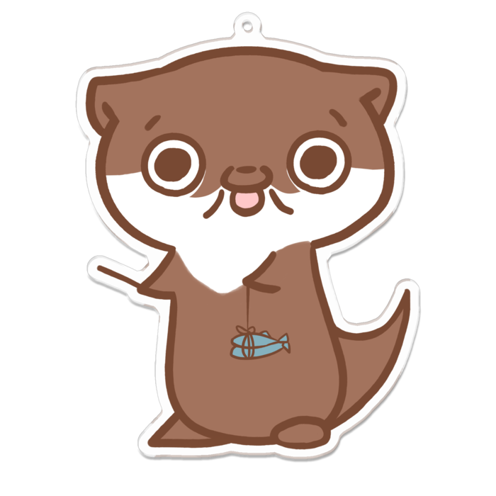 アクリルキーホルダー - 100 x 100 (mm)