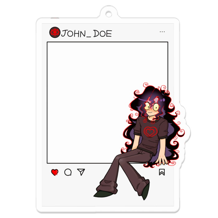 アクリルキーホルダー - 70 x 70 (mm)