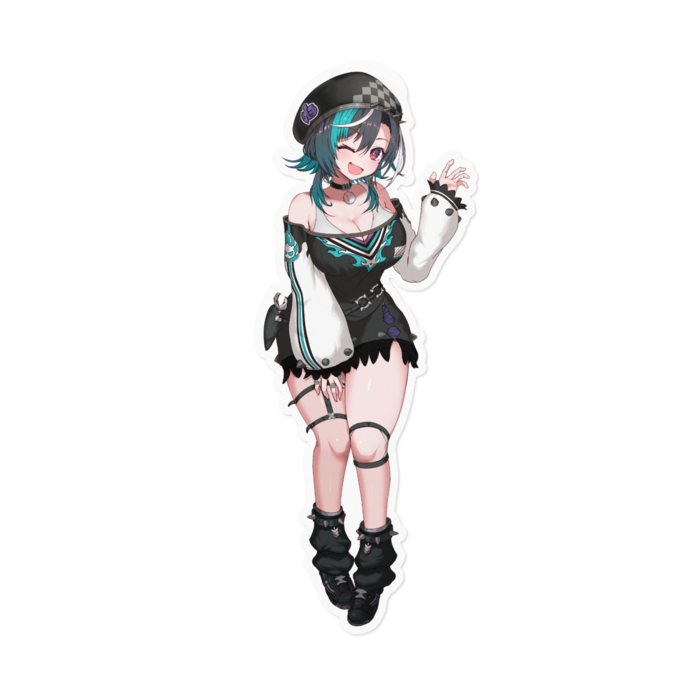 ステッカー - 160 x 160 (mm)ホワイト