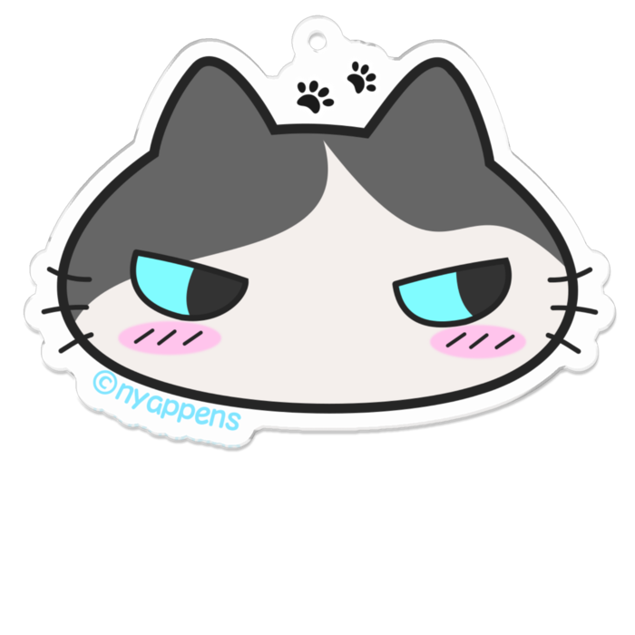 アクリルキーホルダー - 70 x 70 (mm)