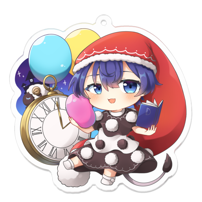 アクリルキーホルダー - 70 x 70 (mm)