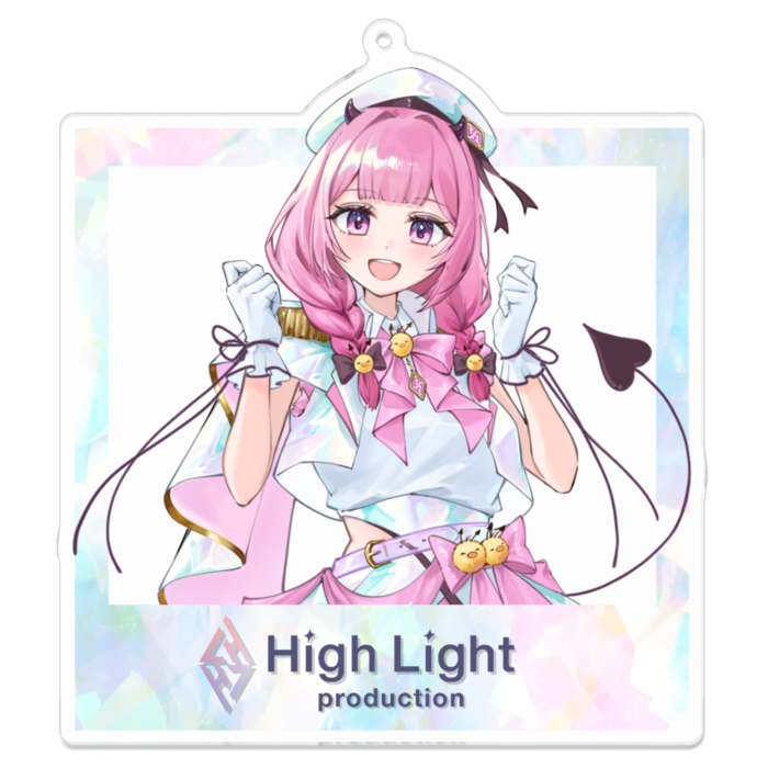 アクリルキーホルダー - 100 x 100 (mm)