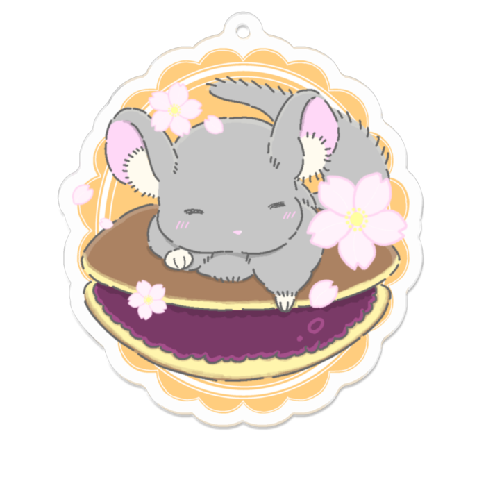 アクリルキーホルダー - 70 x 70 (mm)