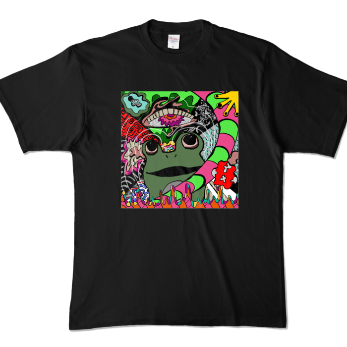 カラーTシャツ - XL - ブラック (濃色)