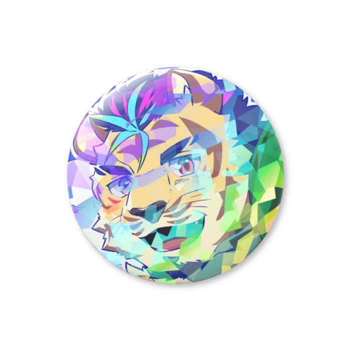 ホログラム缶バッジ - 76mm