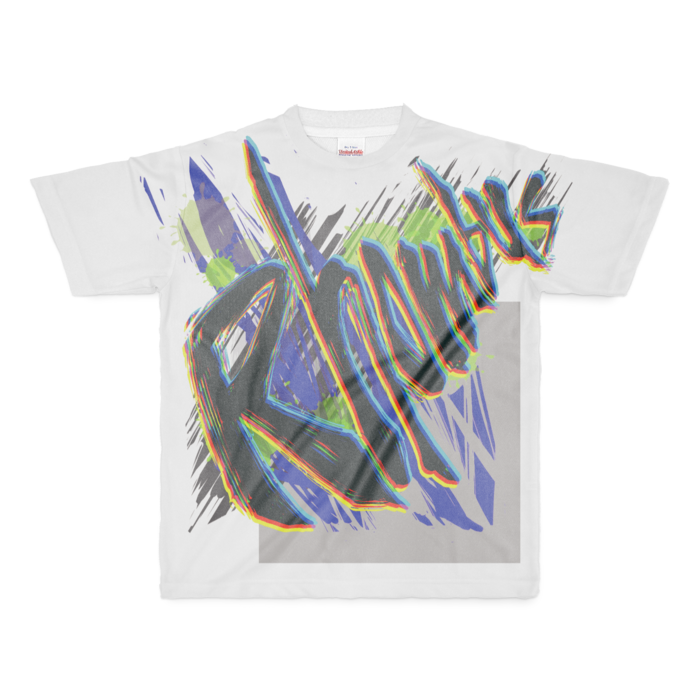 フルグラフィックTシャツ - M - 正面印刷のみ
