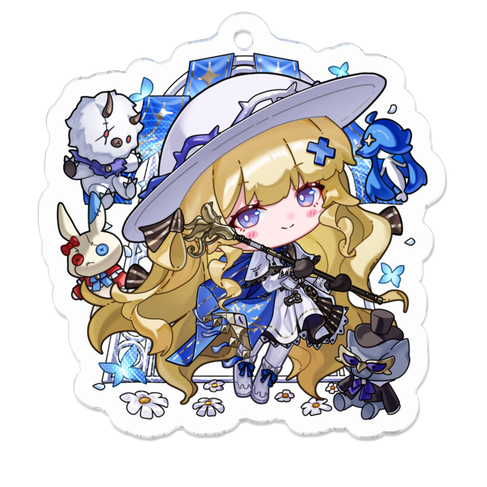 アクリルキーホルダー - W50 × 50mm 以内