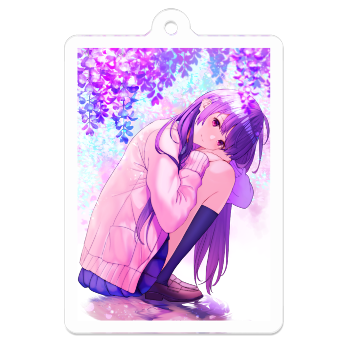 アクリルキーホルダー - 50 x 50 (mm)