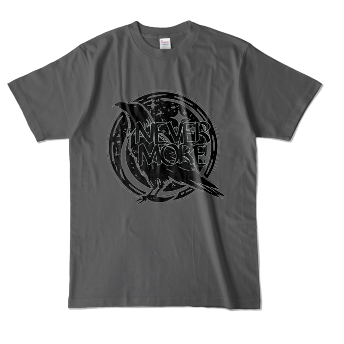 Color T-shirt - L - Charcoal (Dark)カラーTシャツ - L - チャコール (濃色)