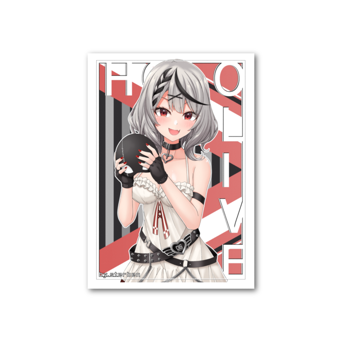 フォト風カード - 縦 - 両面　沙花叉クロヱ