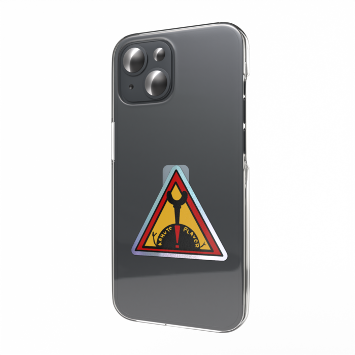 オーロラスマホステッカー -かぶとフレーバー-