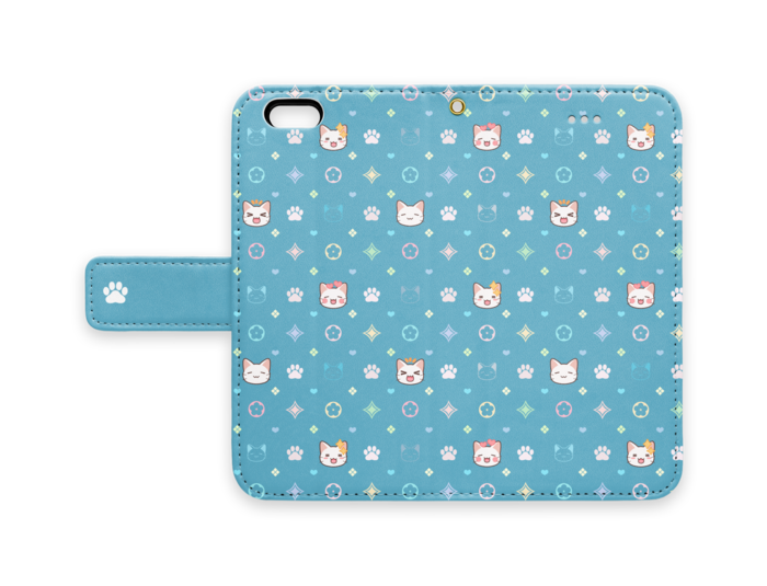 手帳型iPhoneケース - iPhone 6 / 6s - ストラップ穴 あり