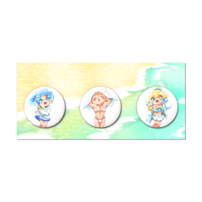 缶バッジセットB - 3個セット