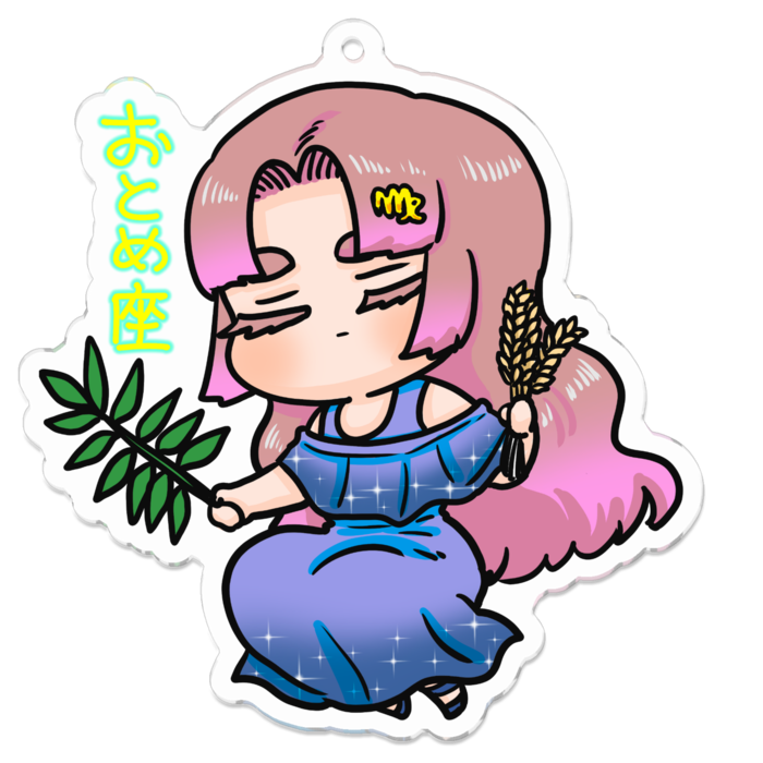 アクリルキーホルダー - 70 x 70 (mm)