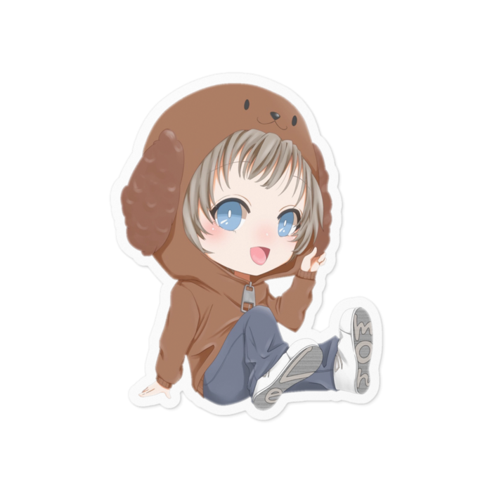 ステッカー - 100 x 100 (mm)