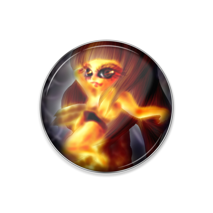 ピンバッジ - 丸形25mm