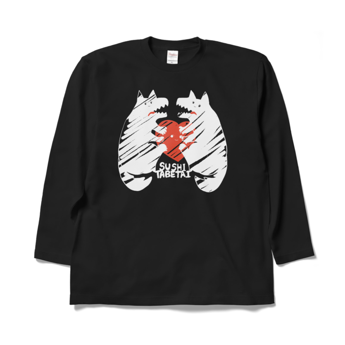 ロングスリーブTシャツ - XL - レッド