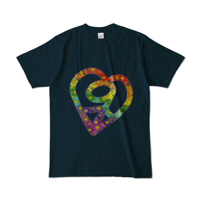 カラーTシャツ - L - ネイビー (濃色)