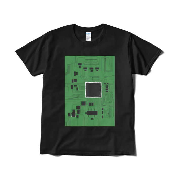 Tシャツ（短納期）緑 - L - ブラック