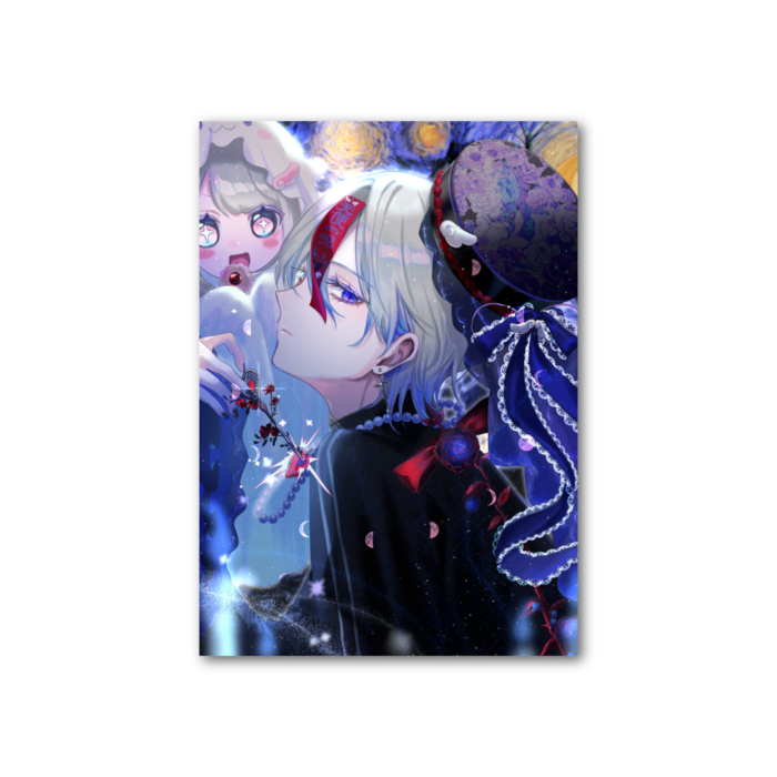 フォト風カード - 縦 - 片面