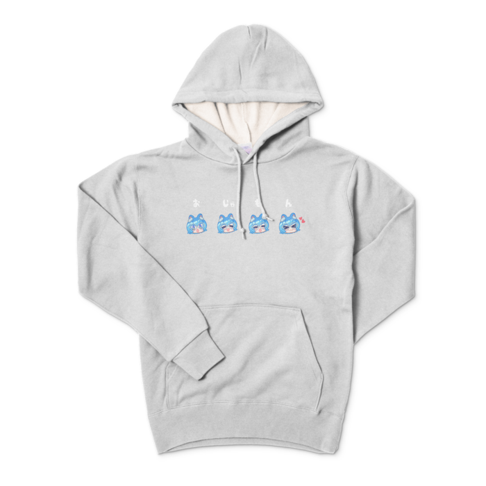 おじゃもんパーカー - S - 杢グレー