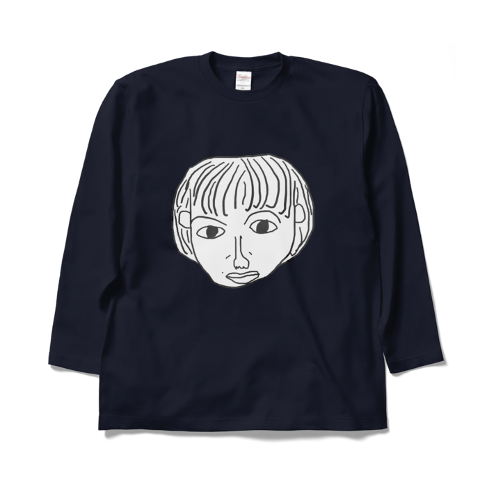 ロングスリーブTシャツ - XL - ネイビー
