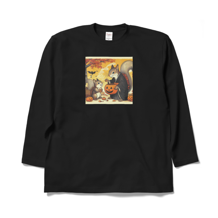 ロングスリーブTシャツ - XL - ブラック