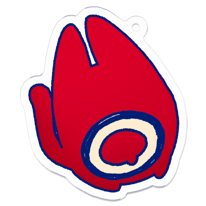 アクリルキーホルダー - 50 x 50 (mm)