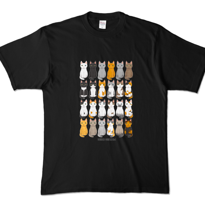 カラーTシャツ - XL - ブラック (濃色)