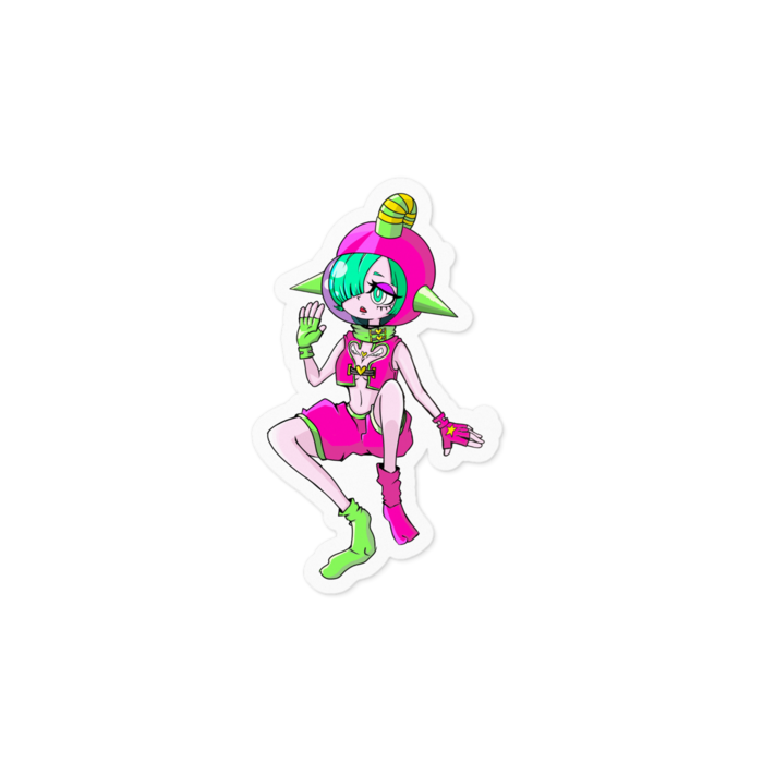 ステッカー - 100 x 100 (mm)