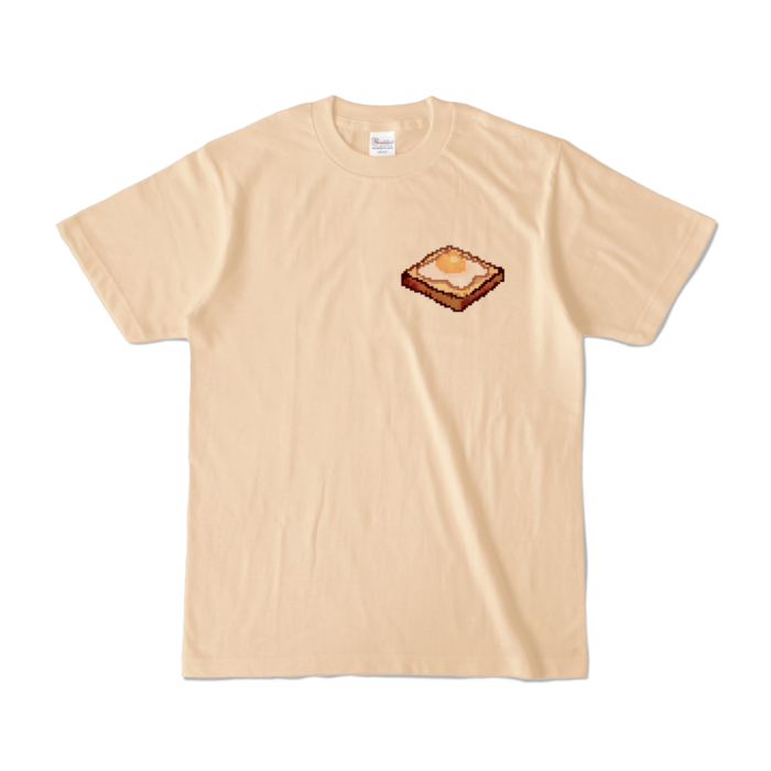 カラーTシャツ - S - ナチュラル (淡色)