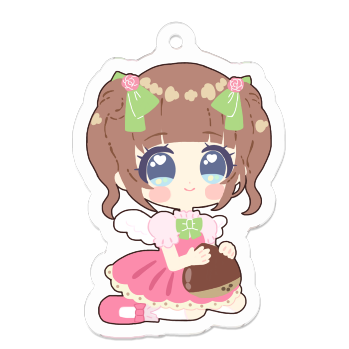 アクリルキーホルダー - 50 x 50 (mm)