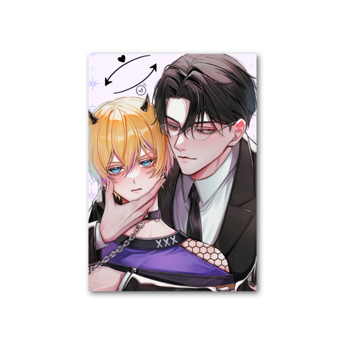 フォト風カード - 縦 - 片面