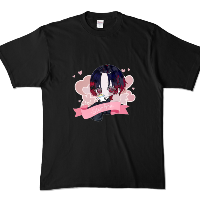 カラーTシャツ - XL - ブラック (濃色)