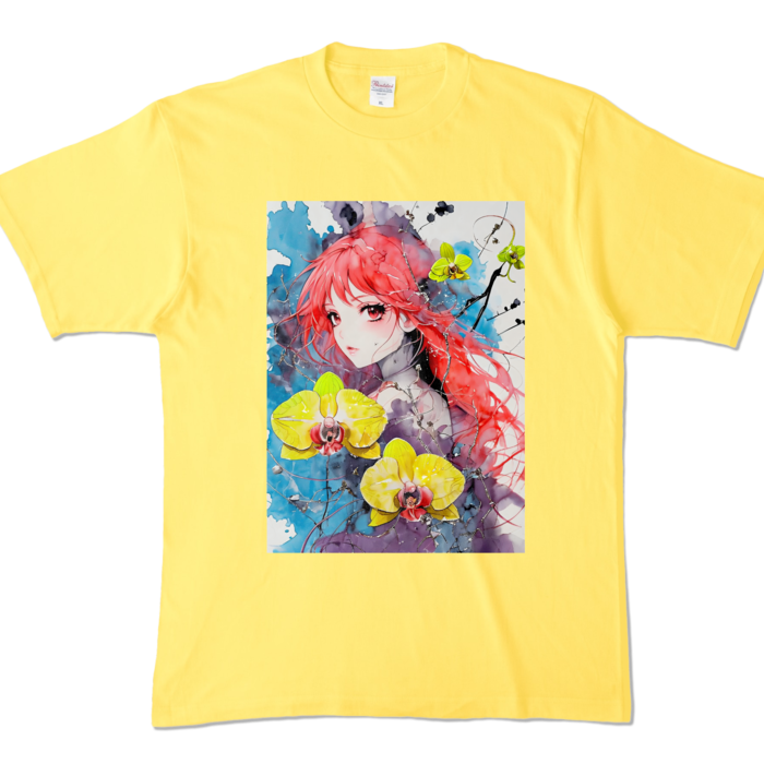 カラーTシャツ - XL - イエロー (濃色)