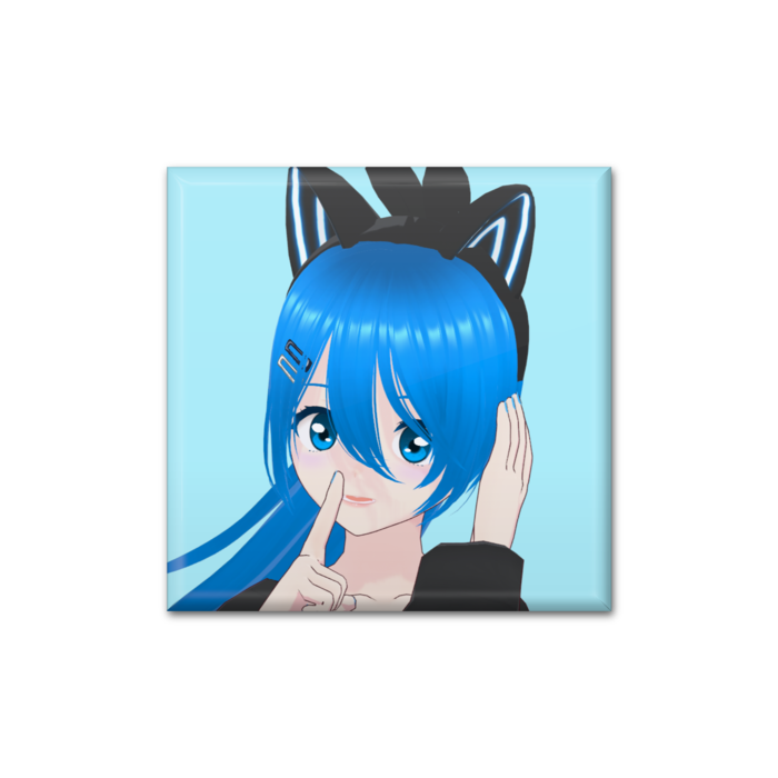 缶バッジ - 四角形40mm