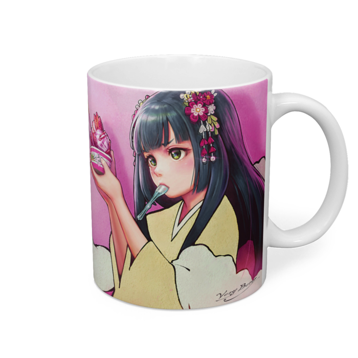 マグカップ - 直径 8 cm / 高さ 9.5 cm