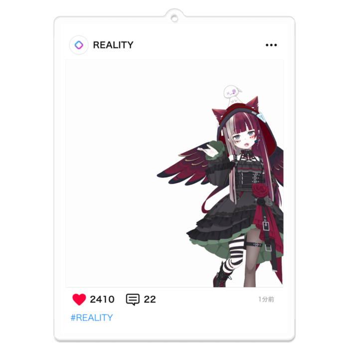 アクリルキーホルダー - 100 x 100 (mm)