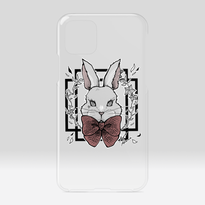 クリア🐰iPhoneケース - iPhone11Pro