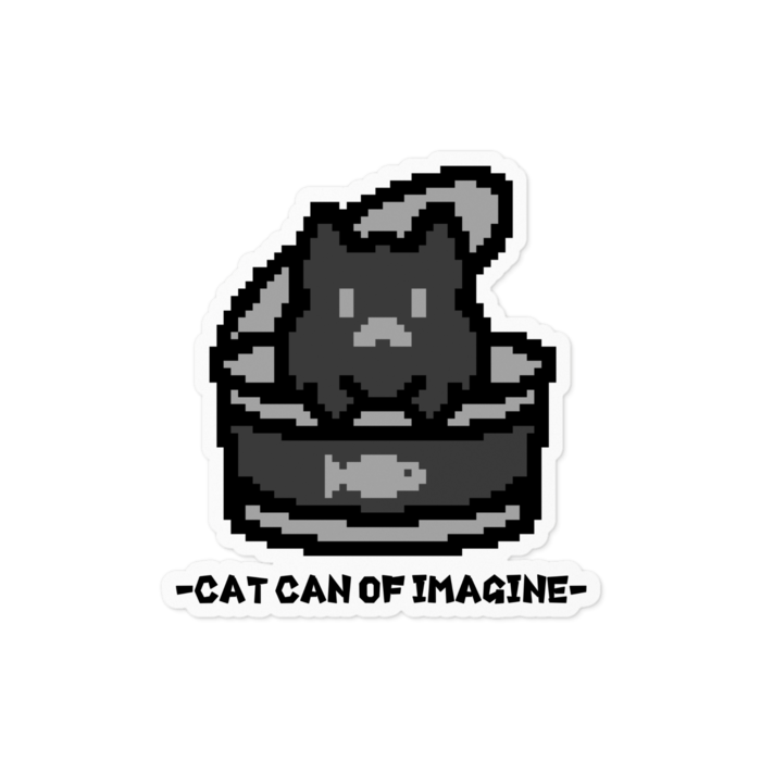 ステッカー - 100 x 100 (mm)